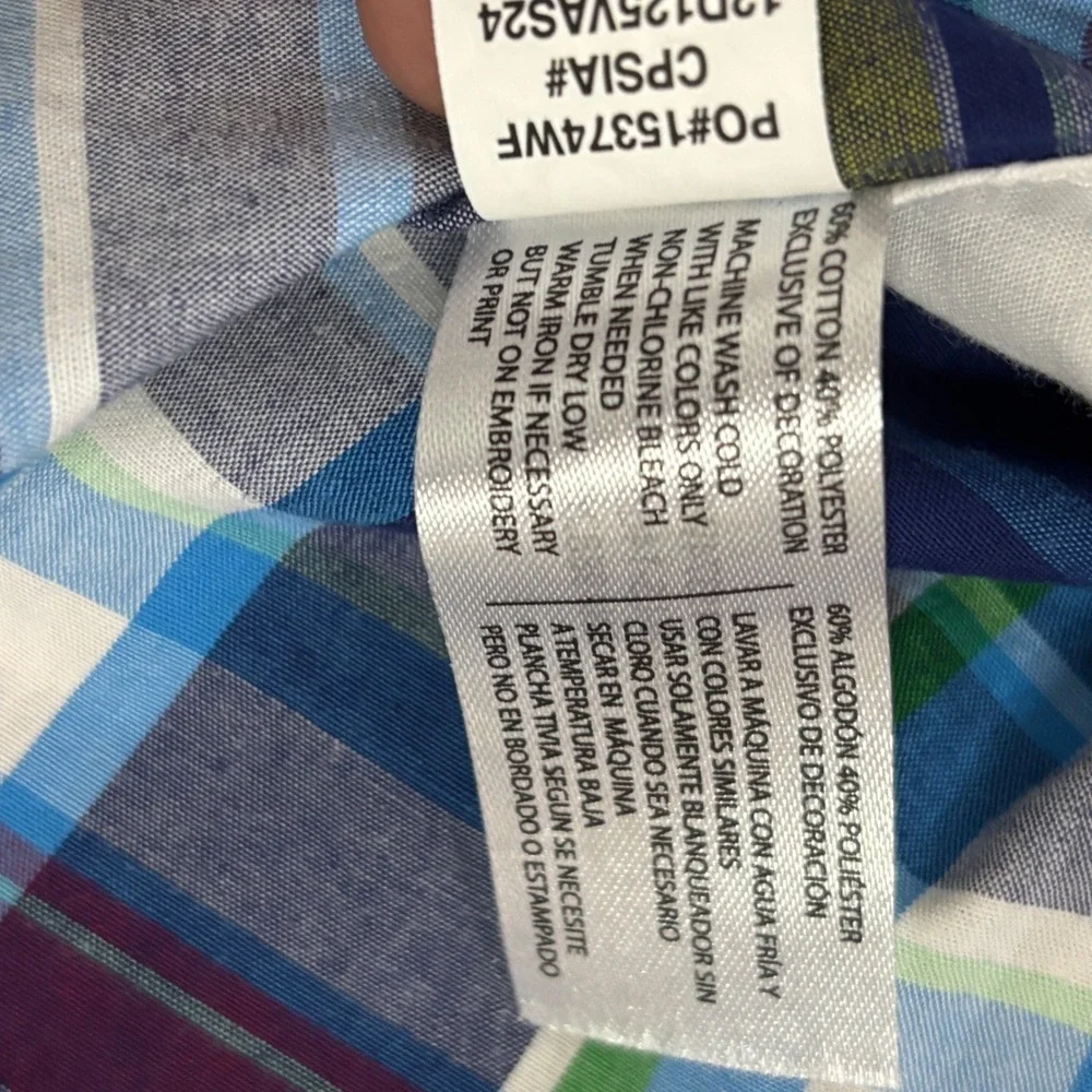 U.S. Polo Assn. vibrant plaid